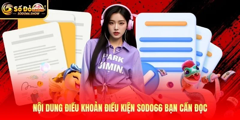 Nội dung điều khoản điều kiện SODO66 bạn cần đọc